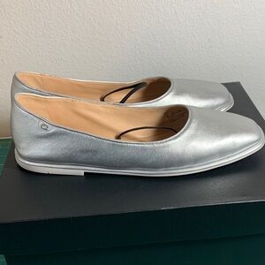 Coach Silver Women's Flats